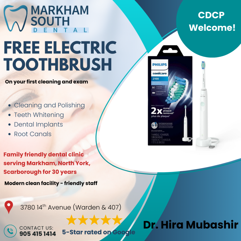 family dentist in Markham Richmond Hill offer