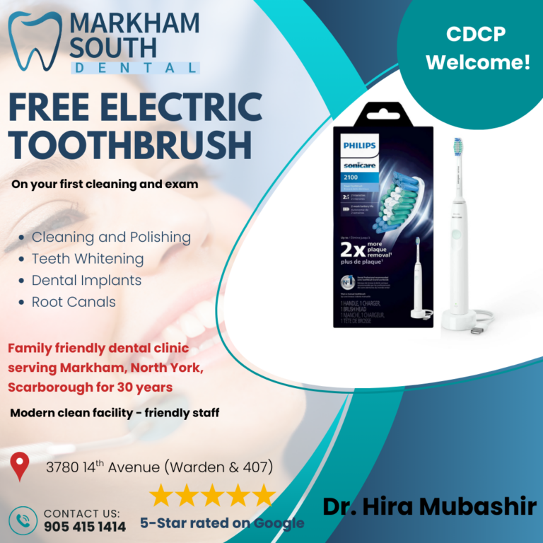 family dentist in Markham Richmond Hill offer
